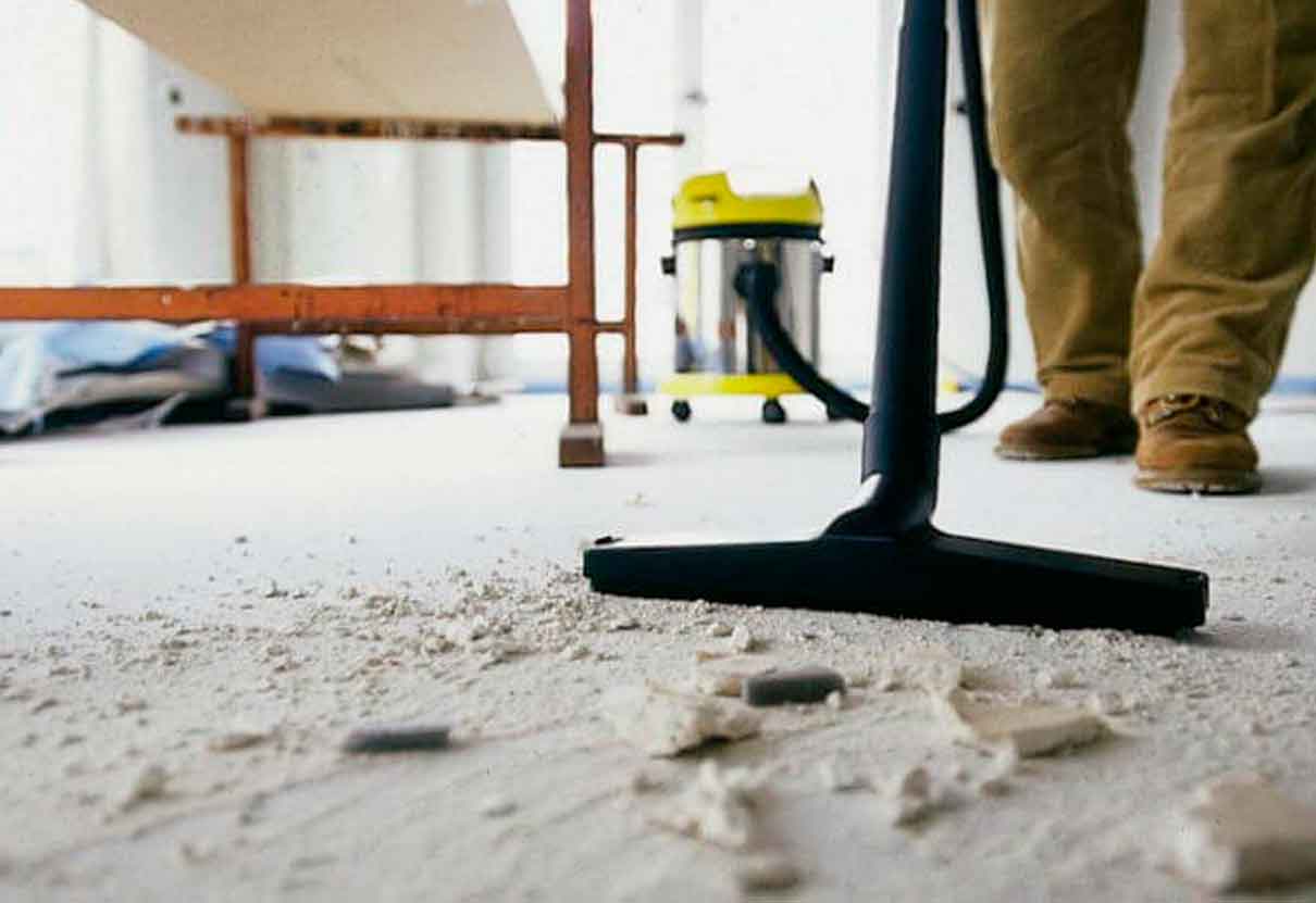 Прибирання після ремонту